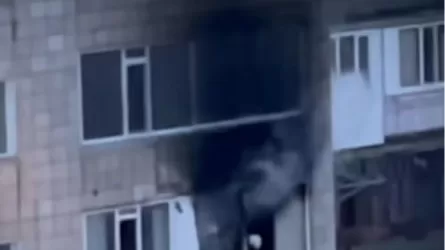 В Павлодаре пожарные спасли ребенка из огня