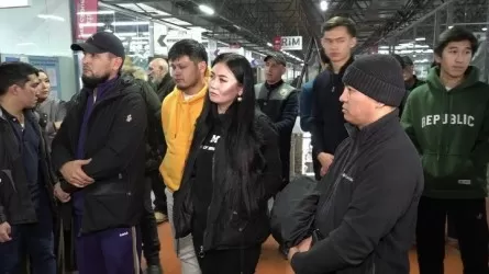 Алматыдағы базардың бірінде сатушылар шу шығарды
