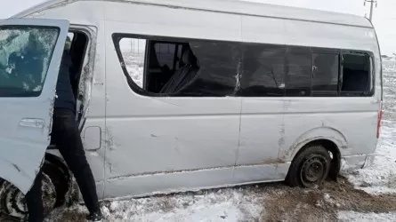 В Кызылординской области в ДТП попала машина пресс-службы главы региона 