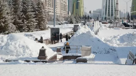 Штормовое предупреждение объявлено в восьми областях Казахстана