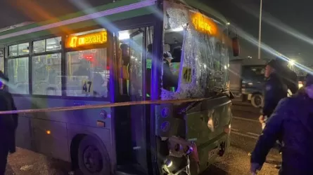 Автобус жүргізушісіне қатысты іс қозғалғаны рас па? Полиция түсінік берді