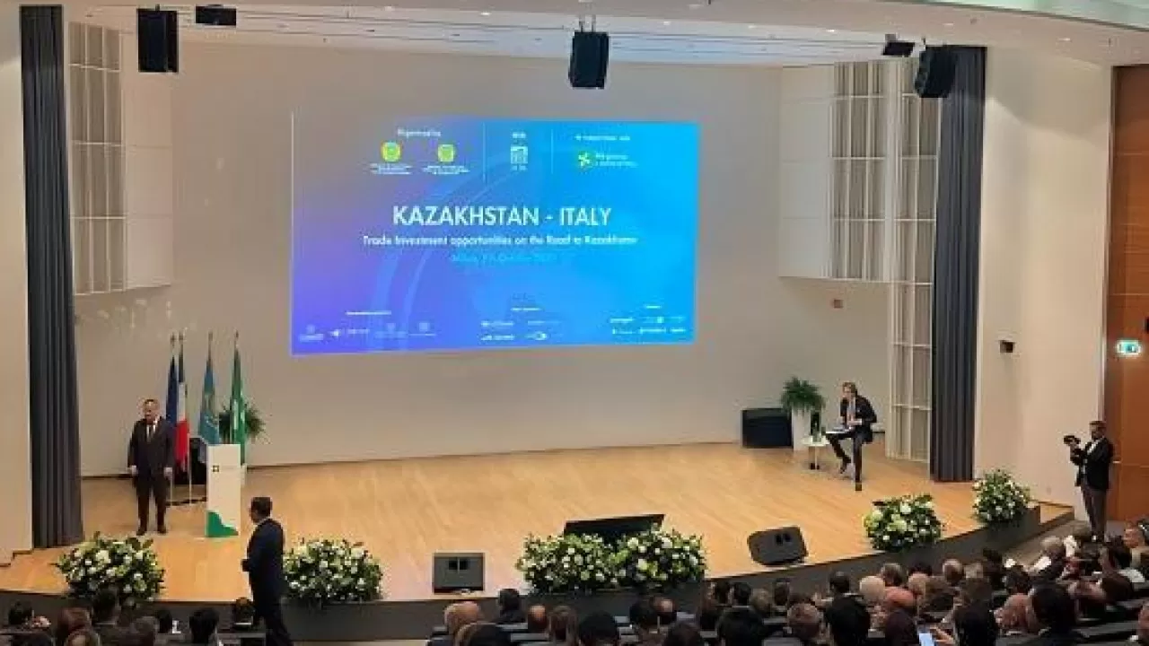 The Kazakh-Italian Forum in Milan opened the first trade and economic mission of Kazakhstani companies