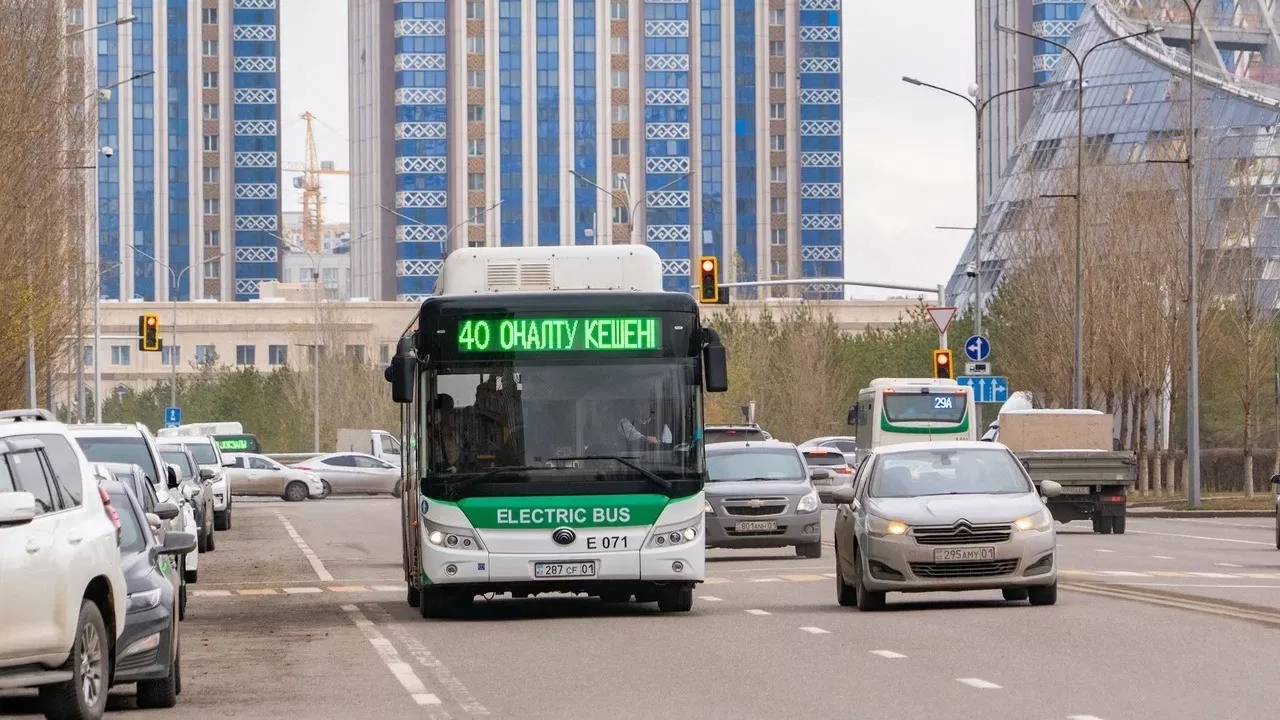  Стало известно, на какой остановке не будут останавливаться автобусы в Астане