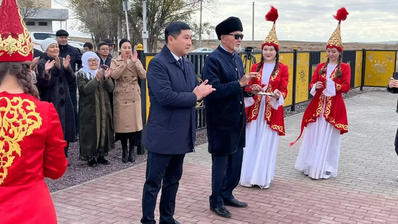 Ұлытау облысының Қаражал қаласында "Мемлекеттік Рәміздер" алаңы ашылды