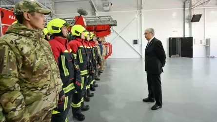 Қасым-Жомарт Тоқаев өрт сөндіру бөлімінің жұмысымен танысты