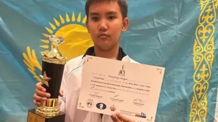 11-летний параспортсмен из Астаны завоевал медаль на ЧМ по шахматам