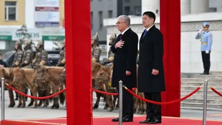  Моңғолияда Қасым-Жомарт Тоқаевты салтанатты қарсы алу рәсімі өтті