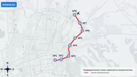 Алматы метросына тағы сегіз станция қосылмақ