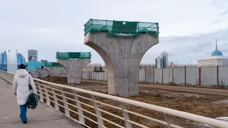 Из-за строительства LRT ограничат движение в Астане