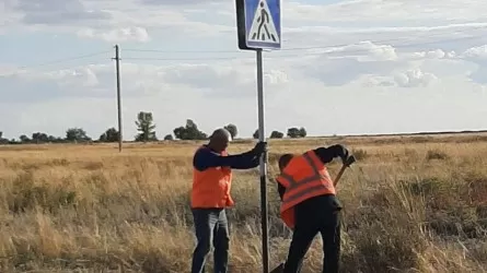 Кого наказали за дефекты и отсутствие знаков на дорогах в области Абай