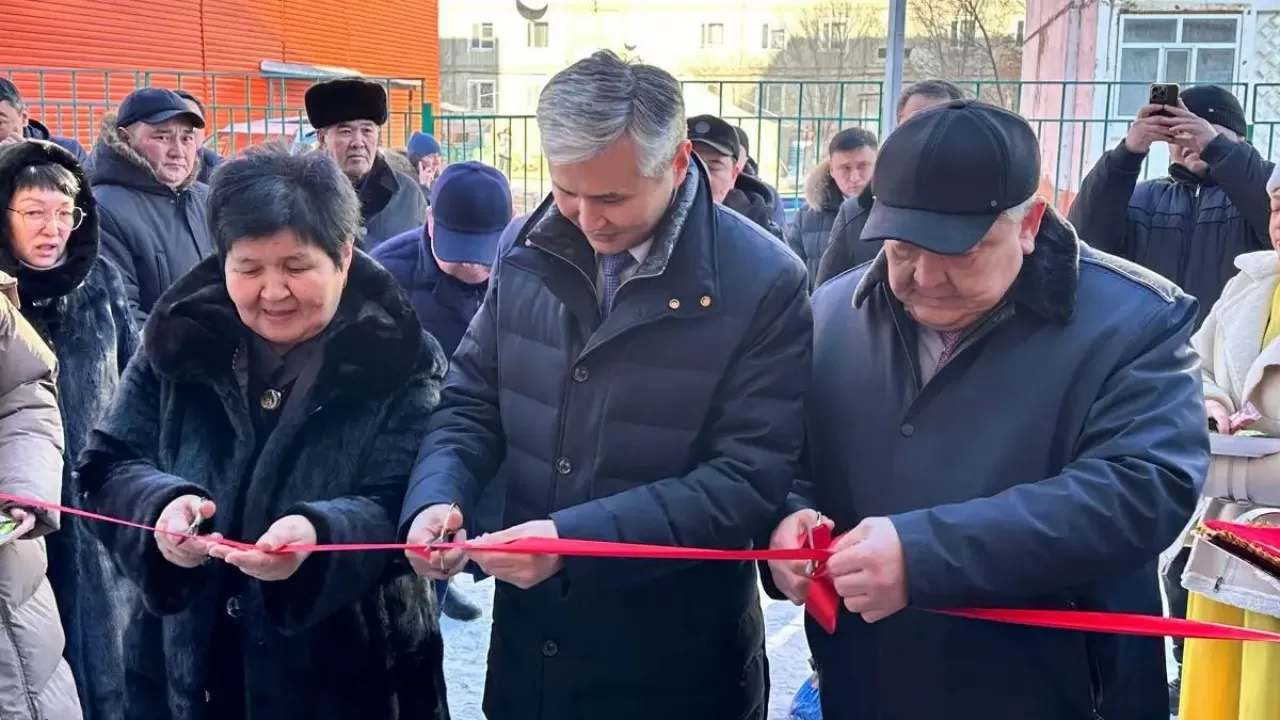 Ұлытау облысында бір күнде төрт әлеуметтік нысан ашылды