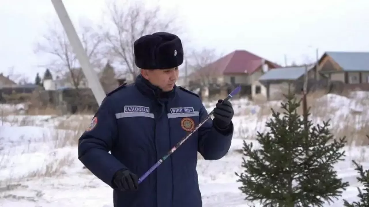 Жаңа жыл қарсаңында өрт сөндірушілер түсіндірме жүргізді