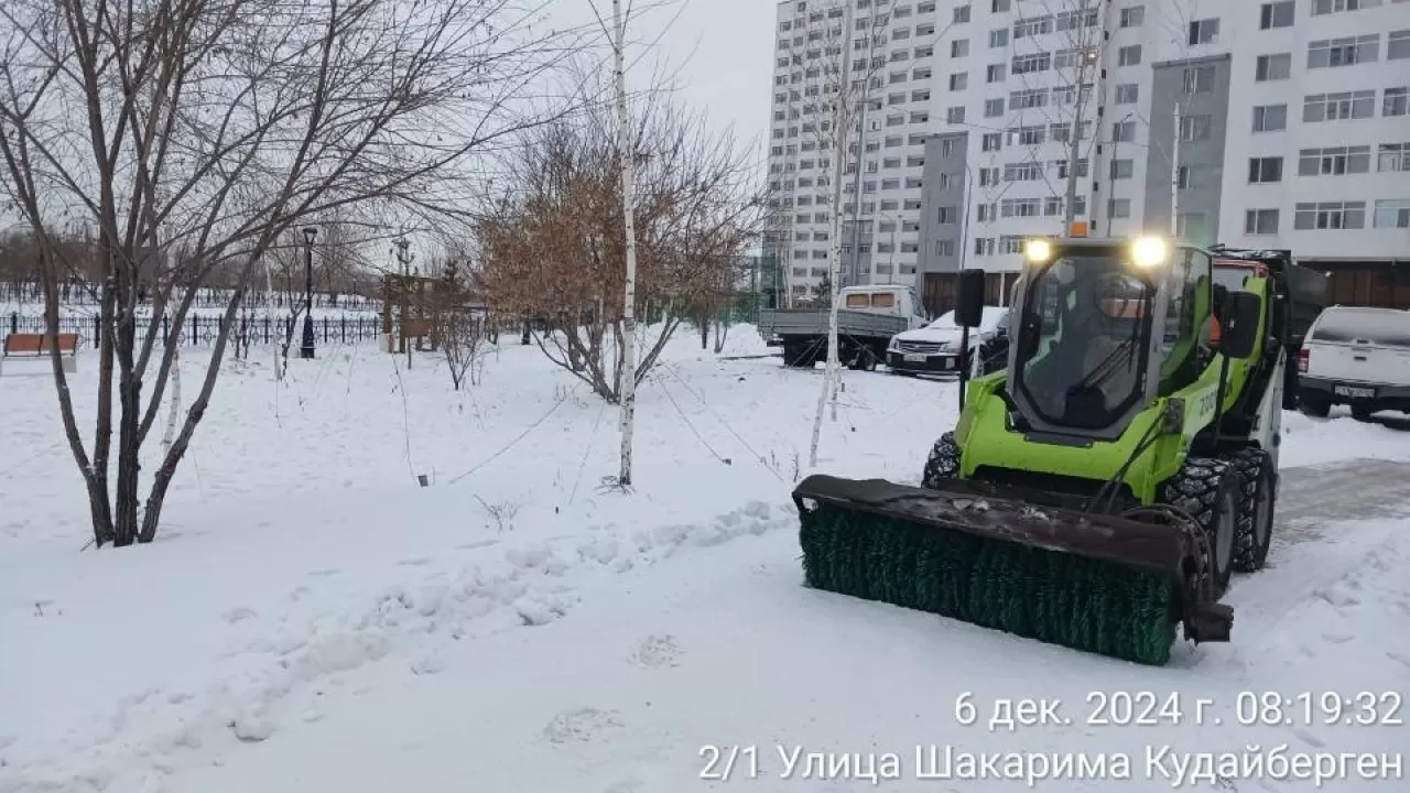 Елордада қыс басталғалы 66 мыңнан астам жүк көлігіне тең қар шығарылды