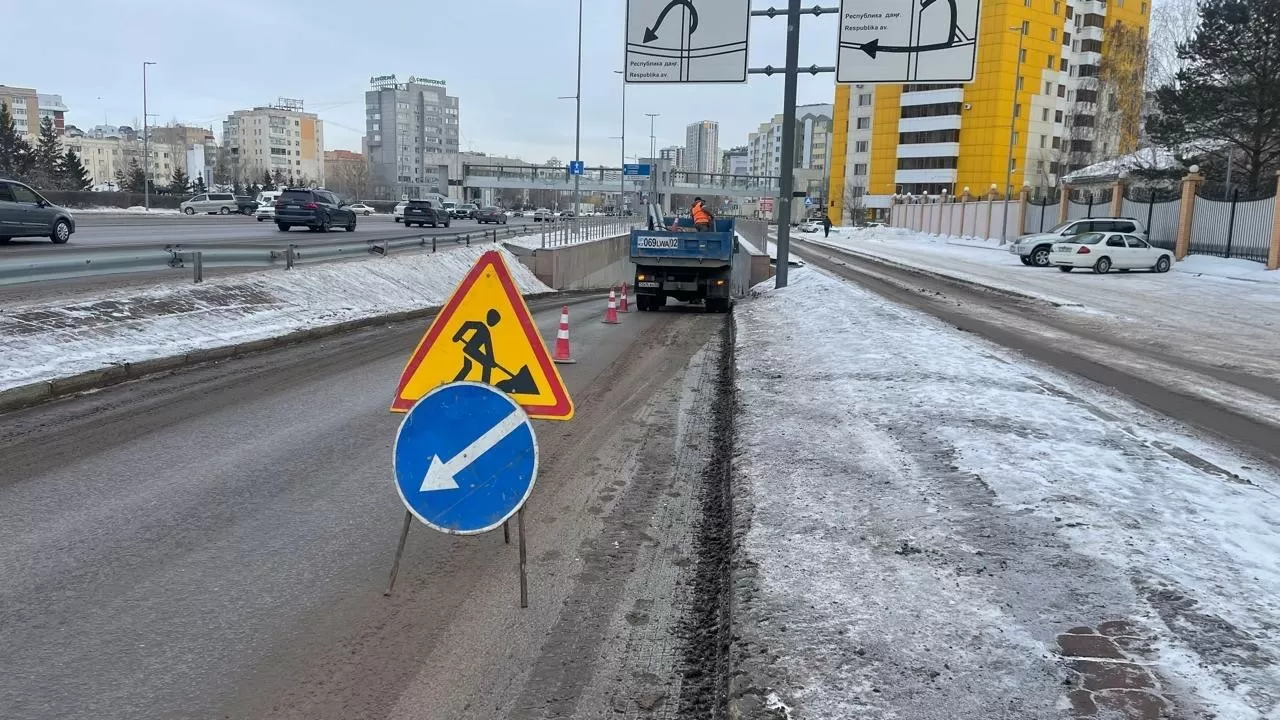 Важное объявление: туннель в Астане частично перекроют с 10 декабря  