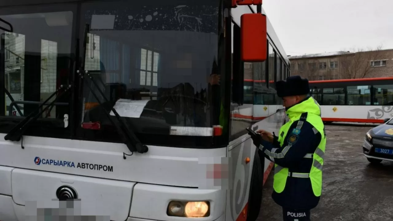 Автобусы и такси проверят на безопасность в Акмолинской области 