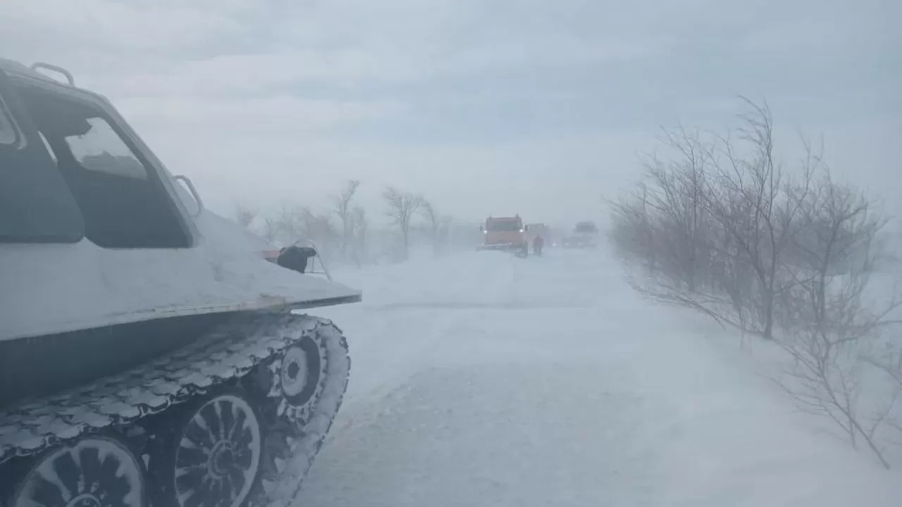 Аязға байланысты Ақмола облысында полицейлер күшейтілген режимге көшті