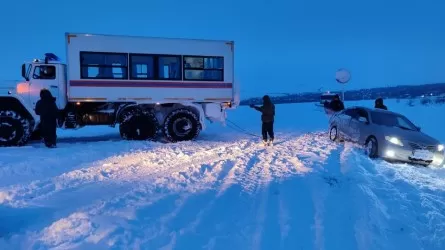 На автомобильных дорогах Казахстана спасено 197 человек