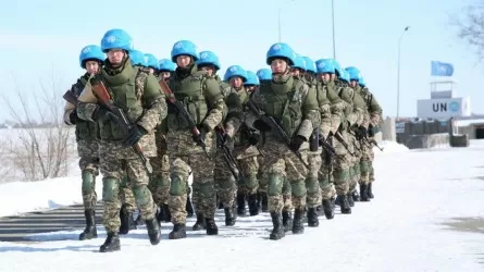 Казахстанские миротворцы получили задание на Голанских высотах 