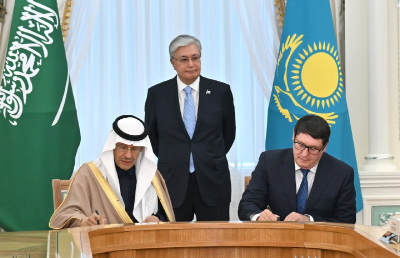 Казахстан и Саудовская Аравия подписали соглашение о строительстве ветроэлектростанции в РК 