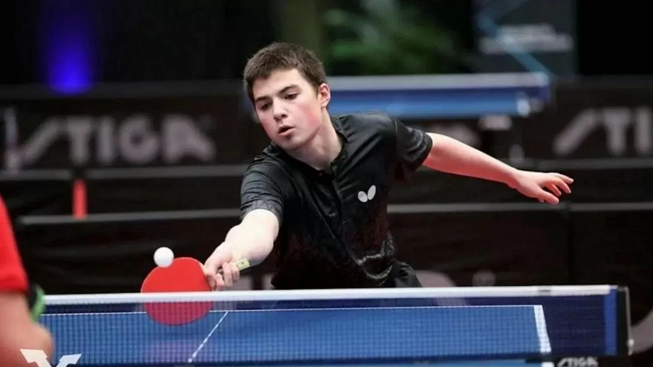Казахстанец завоевал золото на турнире WTT Youth Contender по настольному теннису  
