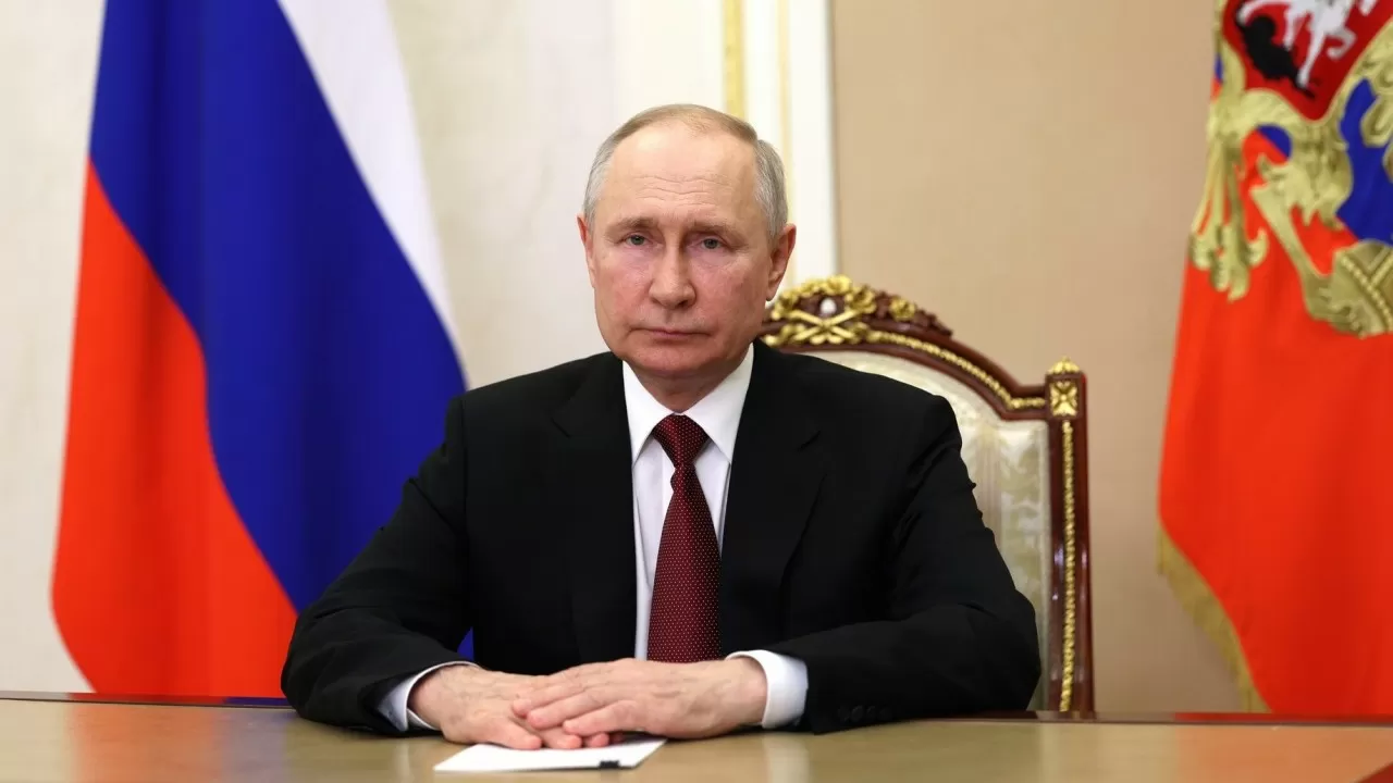 Владимир Путин лаңкестік оқиғаға қатысты халқына үндеу жасады