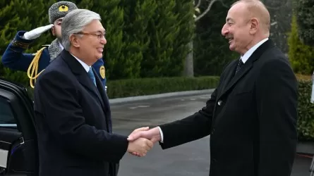 Тоқаев Әзербайжан Президентінің «Загульба» резиденциясына барды