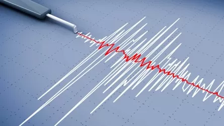В 760 км от Алматы случилось землетрясение