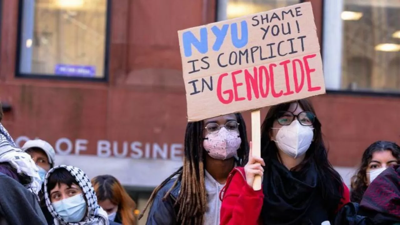Университеты США охватили пропалестинские протесты