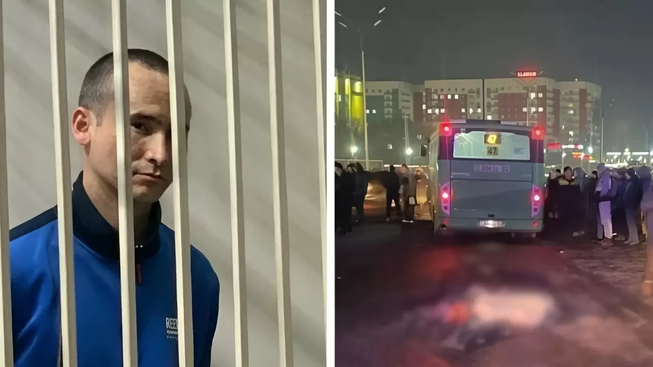 "Пышақ болса, сұғып алар ма едіңіз": Алматыда автобус жүргізушісін ұрған жігіт сотта жауап беруде
