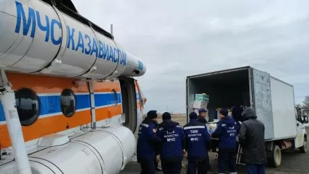 Паводок в Казахстане: в пострадавшие регионы доставлено 134 тонны гуманитарной помощи