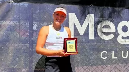 Жиембаева выиграла первый взрослый титул в карьере