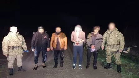 17 иностранцев пытались незаконно перейти границу Казахстана