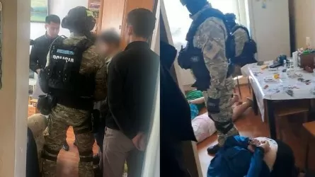 Полиция в Алматы выявила наркопритон в жилом массиве