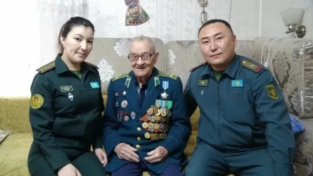 Алматылық соғыс ардагері 101-ші туған күнін атап өтті 