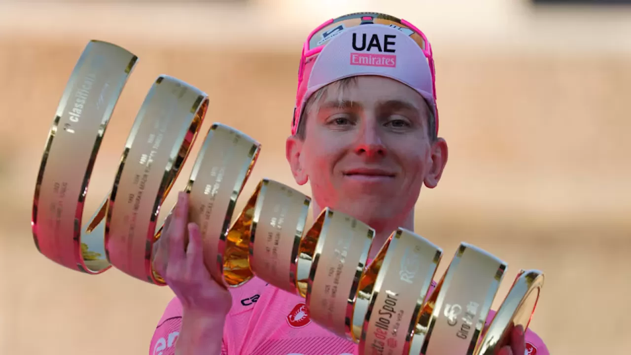 Почагар впервые выиграл "Джиро д`Италия"