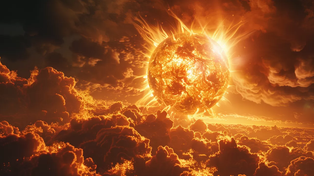У ученых вызвала шоковое состояние очередная вспышка на Солнце