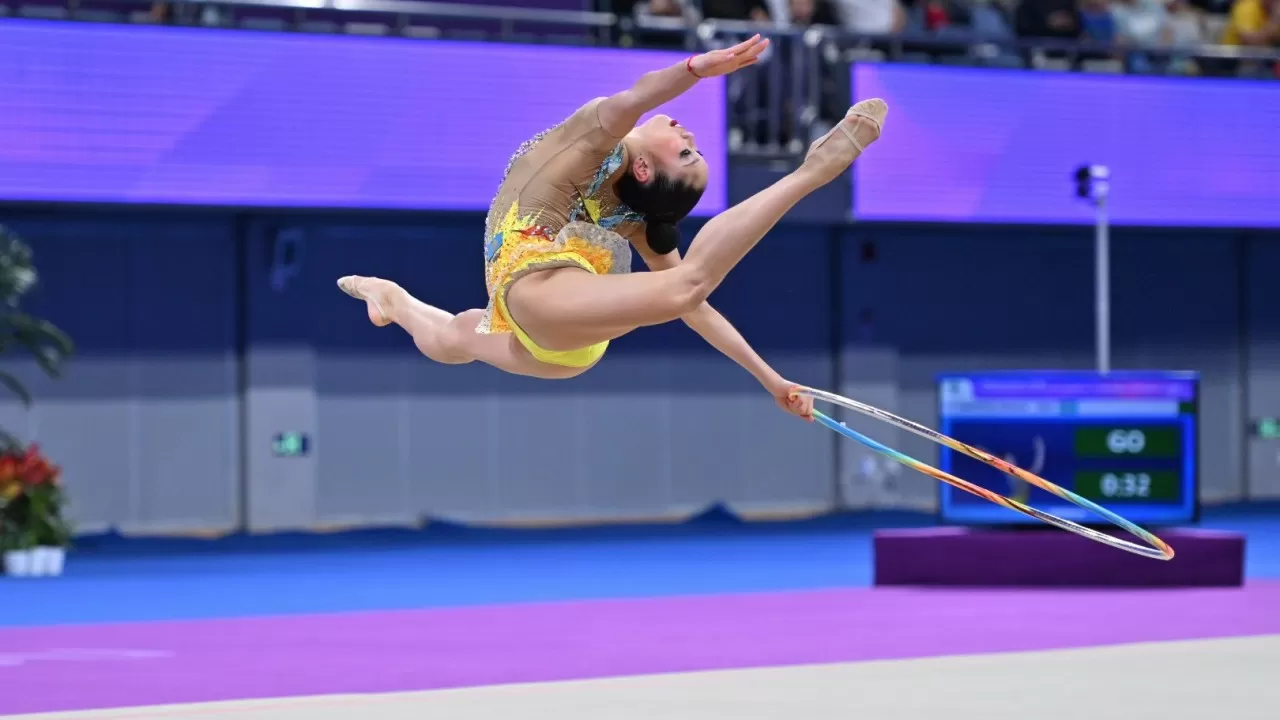 Чемпионат Азии по художественной гимнастике: казахстанка завоевала второе золото