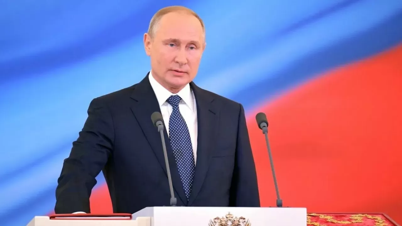 Путин вступил в должность президента России в пятый раз