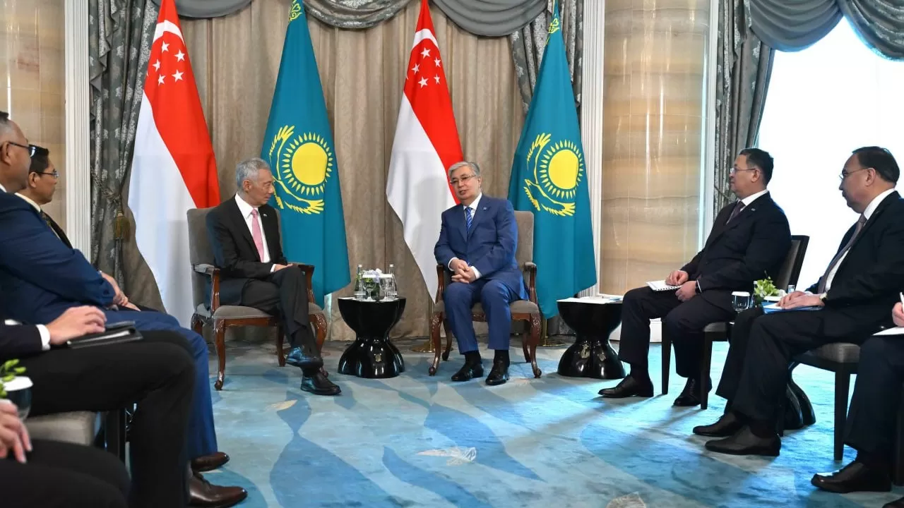 Президент Казахстана подчеркнул стратегическое значение партнерства с Сингапуром 