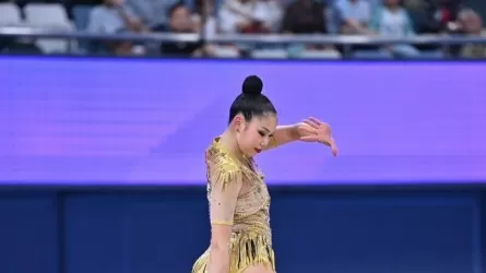 Казахстанка завоевала золото на чемпионате РК по художественной гимнастике   