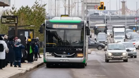 Новые схемы движения будут сразу у 18 автобусов в Астане  