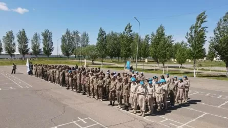 В Астане стартовали военно-патриотические сборы молодежи