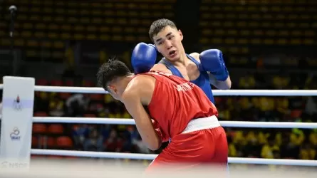 Мухаммедсабыр Базарбайулы выиграл стартовый бой на олимпийском отборе по боксу в Бангкоке