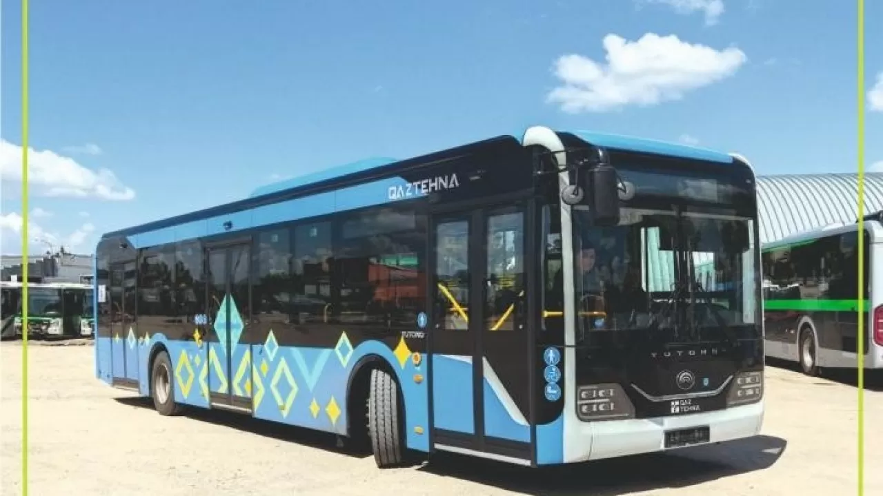 В Астане автобусы будут выглядеть по-новому из-за Всемирных игр кочевников