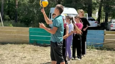 В Абайской области детей научили, как эффективно отдыхать на свежем воздухе