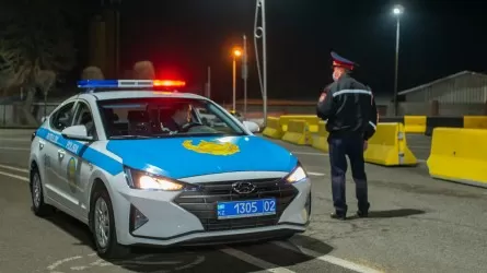 В Астане полицейские поймали десятки пьяных водителей