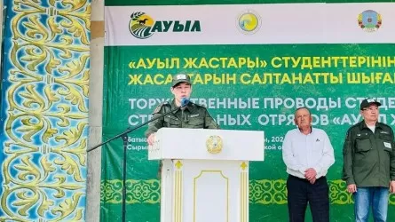 Сырым ауданында студенттік құрылыс жасақтары жұмыс істей бастады