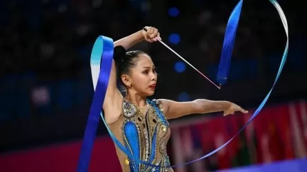 Гран-при по художественной гимнастике: казахстанка уверено ворвалась в топ-7 