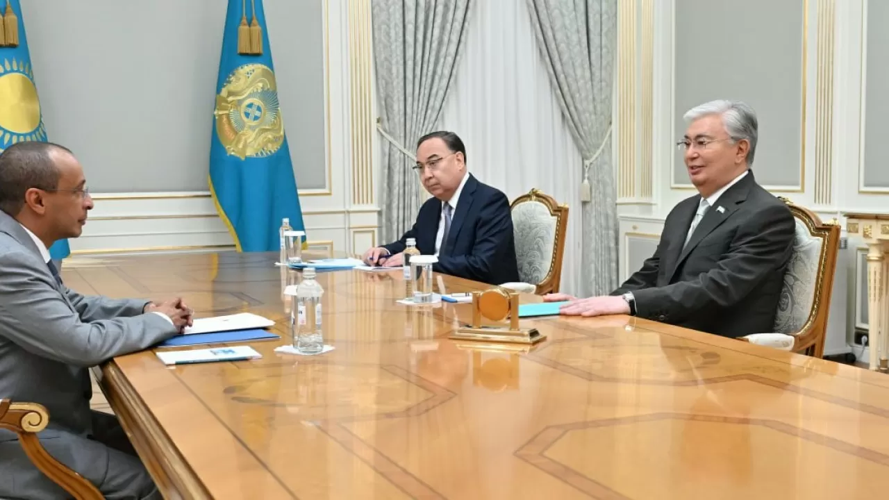 Что Токаев обсуждал с послом ОАЭ в Казахстане 