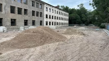 В Алматинской области второй год не могут закончить ремонт сельской школы